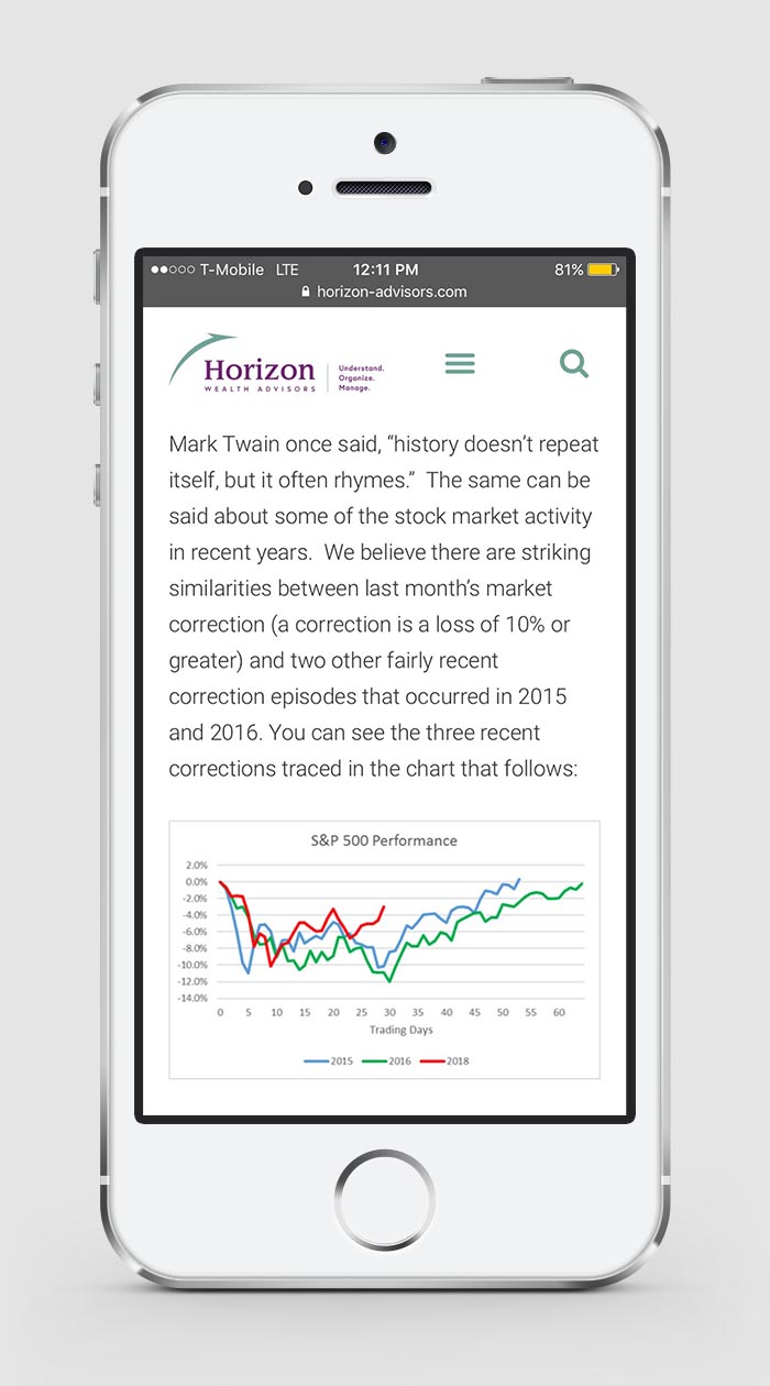 Horizon web mobile 9